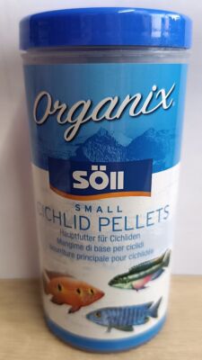 Söll Organix Small Cichlid Pellets 490 ml Fütter für Cichliden Malawi