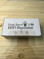 Dual Band WiFi Repeater WiFi 5 1200Mbps 2.4GHz 5GHz Wireless Signal Booster