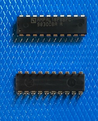 AMD AMPAL18P8BPC Simple, Programmable Array Logic, 20 Pin, Plastic, DIP 