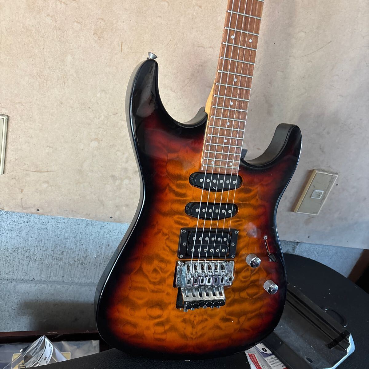 Squier Stagecaster STG-38F Electric Guitar with Floyd Rose Squier Stagecaster STG-38F Electric Guitar with Floyd Rose