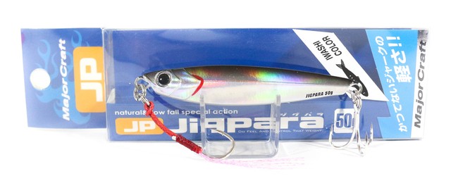 Leurres Métal Jigpara Major Craft 40g - Couleur 011, Pour Pêche En Mer, Jigging, 85mm, Coulant Silencieux