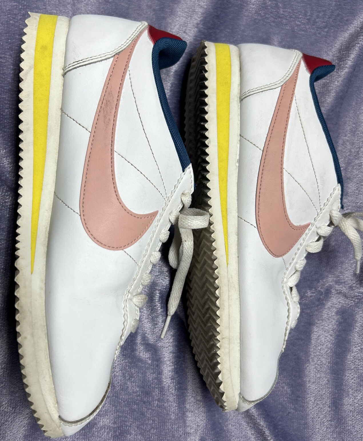 Nike Cortez Coral Stardust womens Size 9 RARE Classic SWOOSH LOGO image 6