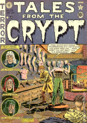 Tales from the Crypt comic book cover Halloween Unisex Creepy Tee T Shirt # 25