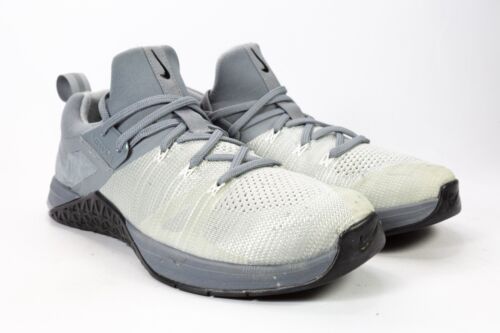 Nike Metcon Flyknit 3 Wolf Grey Men's Gym Cross Training Workout Shoes US 9.5