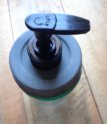 Mason Jar Soap Pump Dispenser Kit ~PRIMITIVE Kitchen Bath Rustic Cabin Farmhouse - 第 13/16 張圖片
