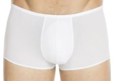 Image of NEW BOXED MENS HOM PLUMES MICRO FIBRE TRUNKS SIZE S WHITE REDUCED