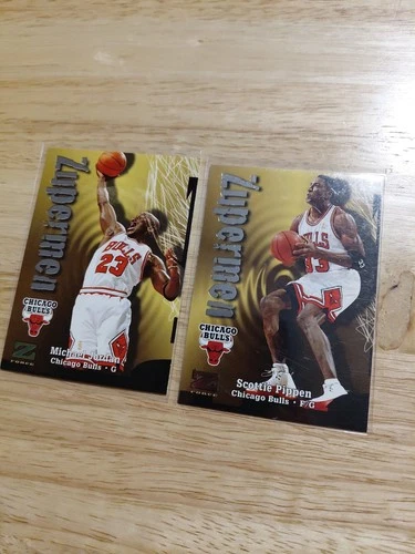SkyBox 1997-98 Z-Force Zupermen Insert #190 Michael Jordan Chicago Bulls + 1