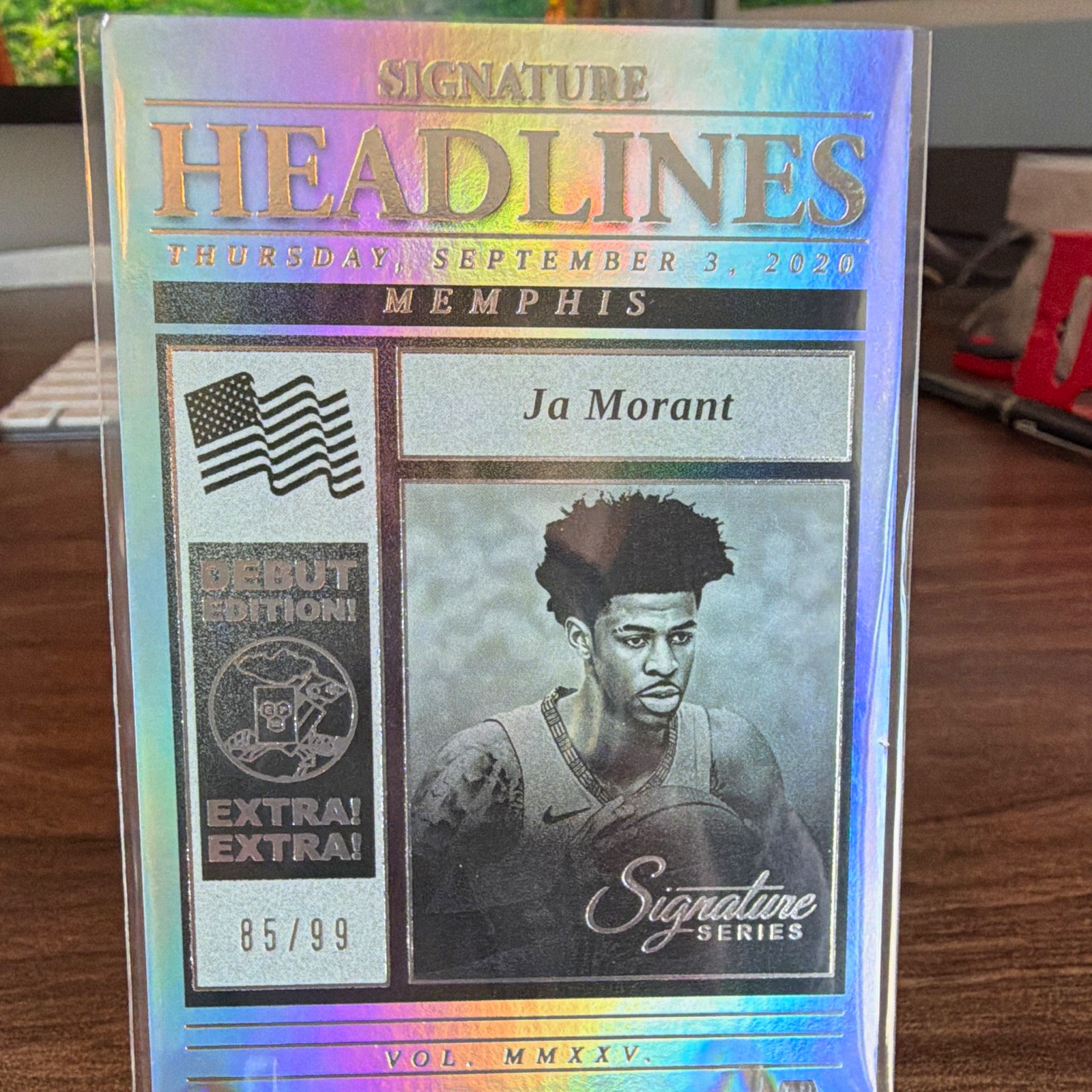 Panini Signature Series 2025-26 Signature Headlines Ja Morant Grizzlies #19 /99