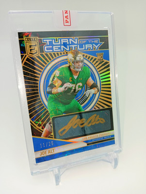 2024 Donruss Elite Joe Alt TOTC Black Gold FOTL RC Auto /25 Sealed #TCA-JAL