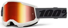 100 % Crossbrille Strata2 Grey EVO verspiegelt Motocross Enduro Downhill MTB BMX