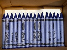  16 JUMBO Crayola Crayons blue 