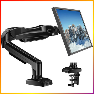 Monitorhalterung Gasfeder 17-30 Zoll 360° drehbar VESA 75/100 für LED LCD