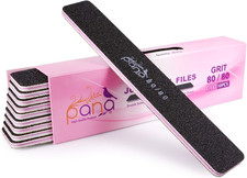 10Pcs -  Jumbo Double-Sided Emery Nail File for Manicure, Pedicure, Natural, and