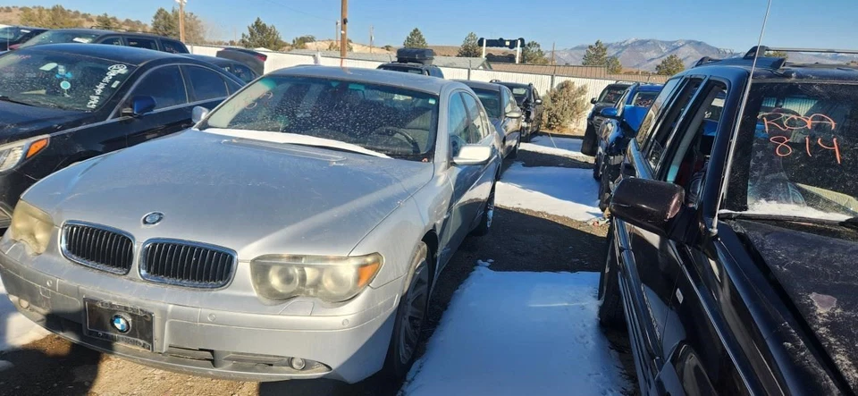 Lente transparente con marcador lateral de esquina/estacionamiento del conductor para BMW 745i 28136717 02-05 Foto 4 de 4