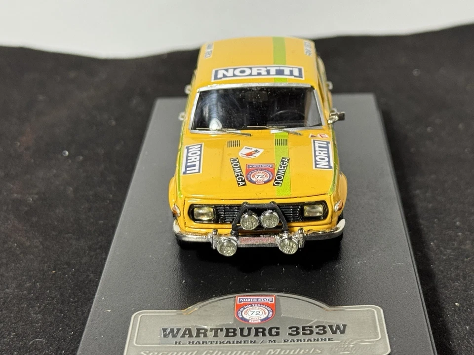 WARTBURG 353 #72 H.HARTIKAINEN-M.PARIANNE 1000 LAKES RALLY 1975 1:43 + Decals !! - Immagine 3 di 4