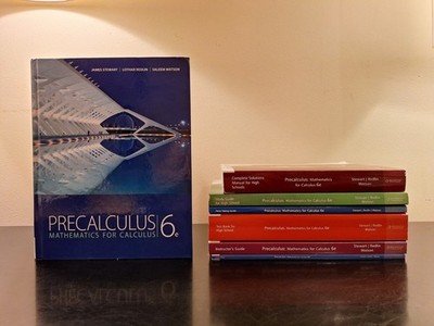 Precalculus 6e Solutions Manual for High Schools Test Bank Instructor's Guide ..