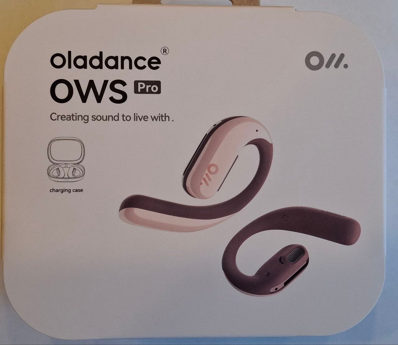 Oladance - OWS Pro Wearable Stereo True Wireless Open Ear Headphones (PINK)