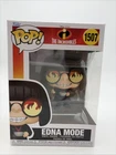 Funko Pop! Vinyl: Pixar - Edna Mode #1507 With Pop Protector Ship Fast