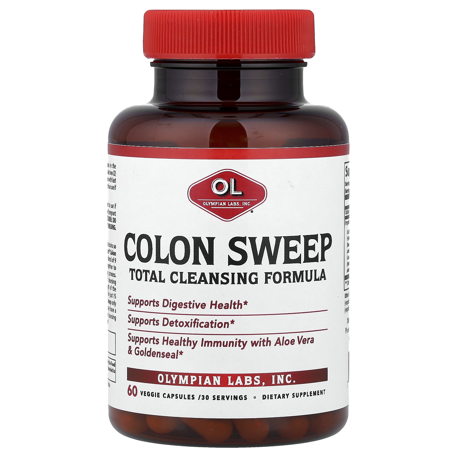 Colon Sweep Формула полного очищения 60 растительных капсул 3390₽