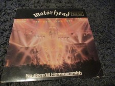 Motorhead No Sleep 'Til Hammersmith 1981 UK LP Original Inner