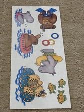 5 New Rare Vintage Olympics Sports Sticker Sheets