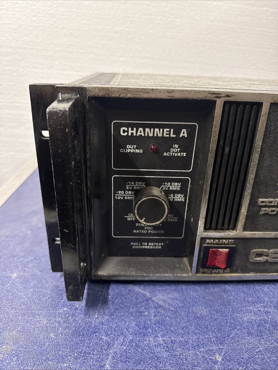Peavey CS 800 Power Amplifier (read) | eBay