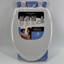 Mayfair 183SLOWA Next Step Built In Potty Seat Toilet Elongated 18.5  White