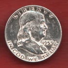 1959 D Franklin Half Dollar - Circulated Condition -