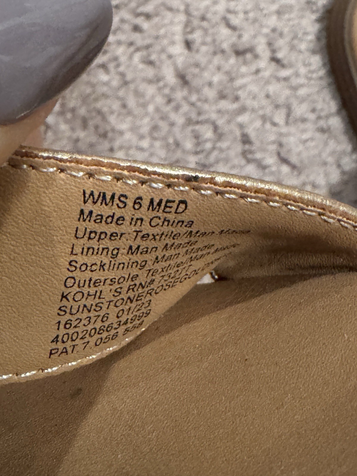 APL Sandali LC Lauren Conrad Memory Foam Sunstone taglia 6