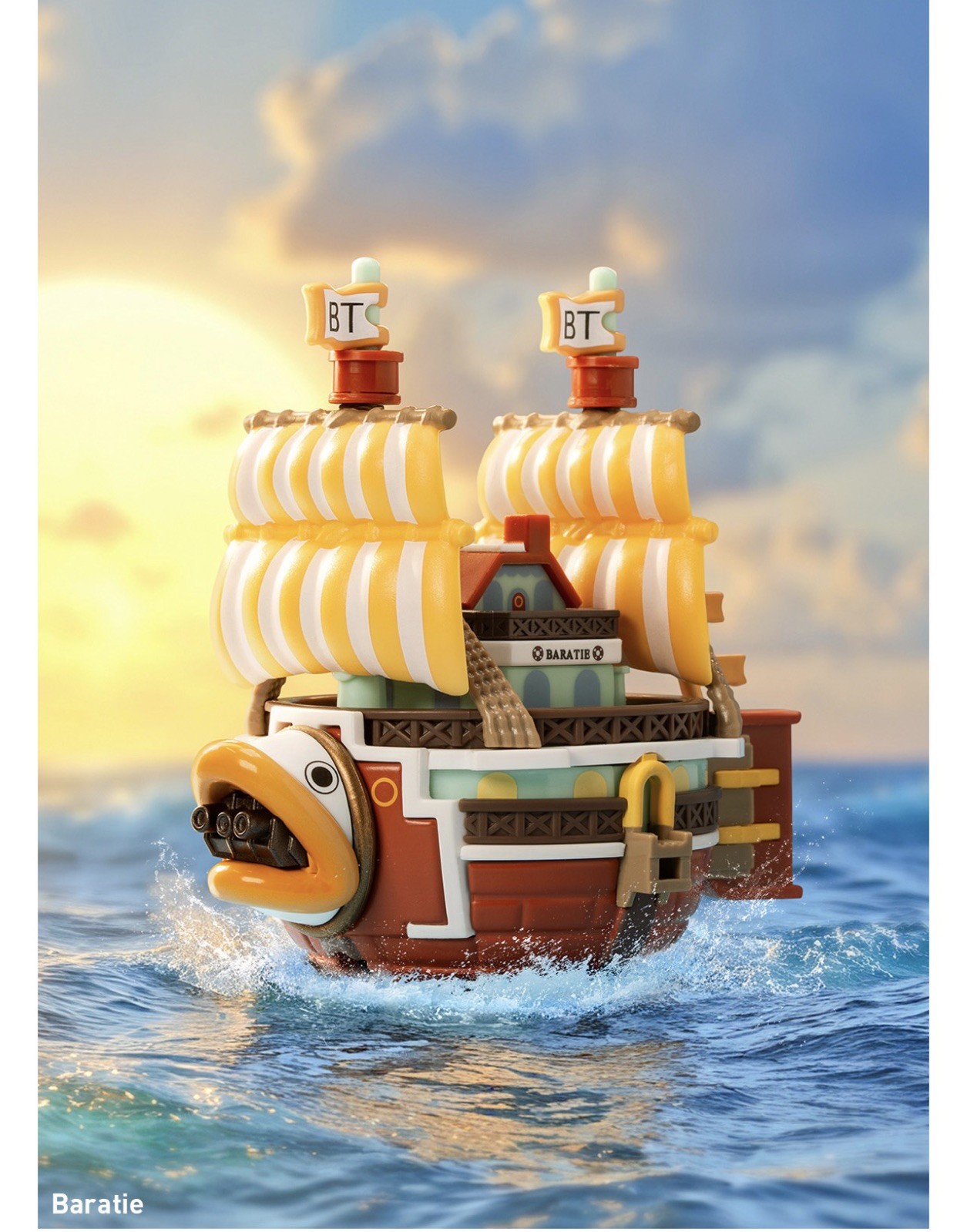 Pop Mart One Piece The Grand Line Series Vehicles Baratie Open Box