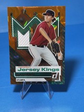 2025 Optics Cam Caminiti #PJK-CC Prospects Jersey Kings Atalanta Braves Orange