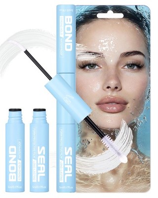 White Bond and Seal Lash Glue Waterproof Clear Lash Cluster Glue For Eyelash ...