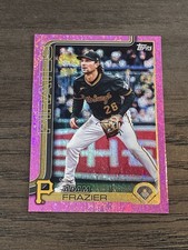 2025 Topps Update Pink Holo Foil Adam Frazier #US51 Pirates