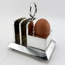 Raro porta toast stile radiatore tardo vittoriano c.1895