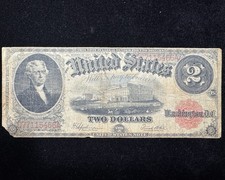 1917 $2 Legal Tender Note (Fr#60) - $2 Raw - Affordable Example!