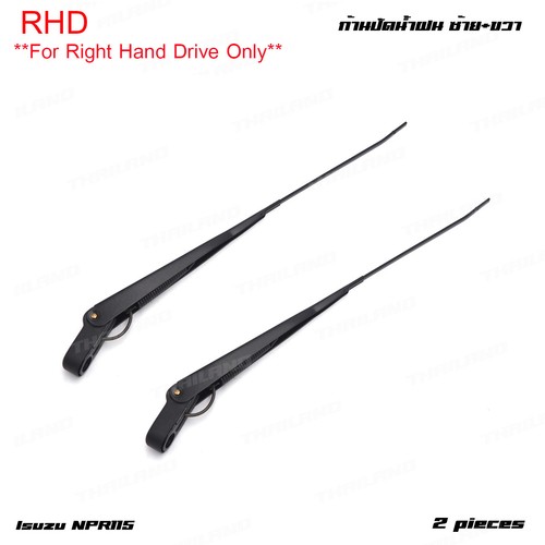 Windshield Wiper Rhd Lh+Rh Windshield Wiper Arms RHD Replacement Fits Isuzu NPR 115 Truck ...