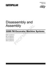 Caterpillar Cat 320D FM Excavator Disassembly Assembly Manual