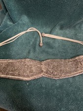 Beaded Bridal Belt Sash  50&rdquo; Long