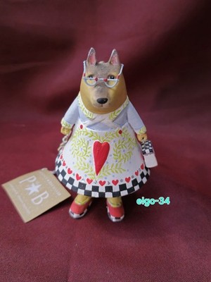 MacKenzie Childs Patience Brewster Dog Rare Retired
