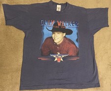 vintage clay walker shirt 90s Size XL Made In Usa