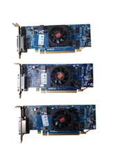  Lot Of 3 AMD Radeon HD 6350 512MB PCIe x16 Low-Profile Video Card Dell 0HFKYC