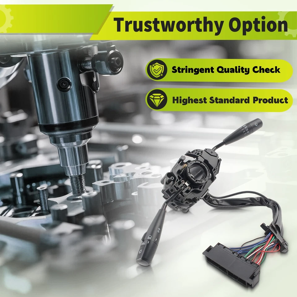 For 1993-1997 Toyota Corolla 1.6L 1.8L L4 Turn Signal Wiper Switch Assembly New - Image 4 of 4