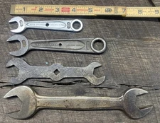 LOT of 4 Vintage Wrenches Indestro & Barcalo USA 🇺🇸