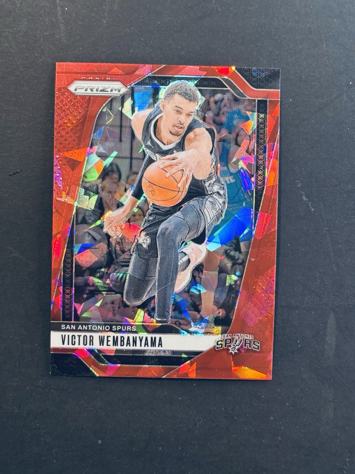2024-25 Prizm #172 Victor Wembanyama Red Cracked Ice 🔥