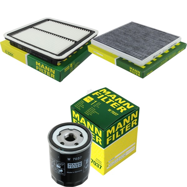 MANN-FILTER Paket FüR Subaru Legacy Iv Station Wagon Bl Bp B13_ 2.0 D Awdoutback-image