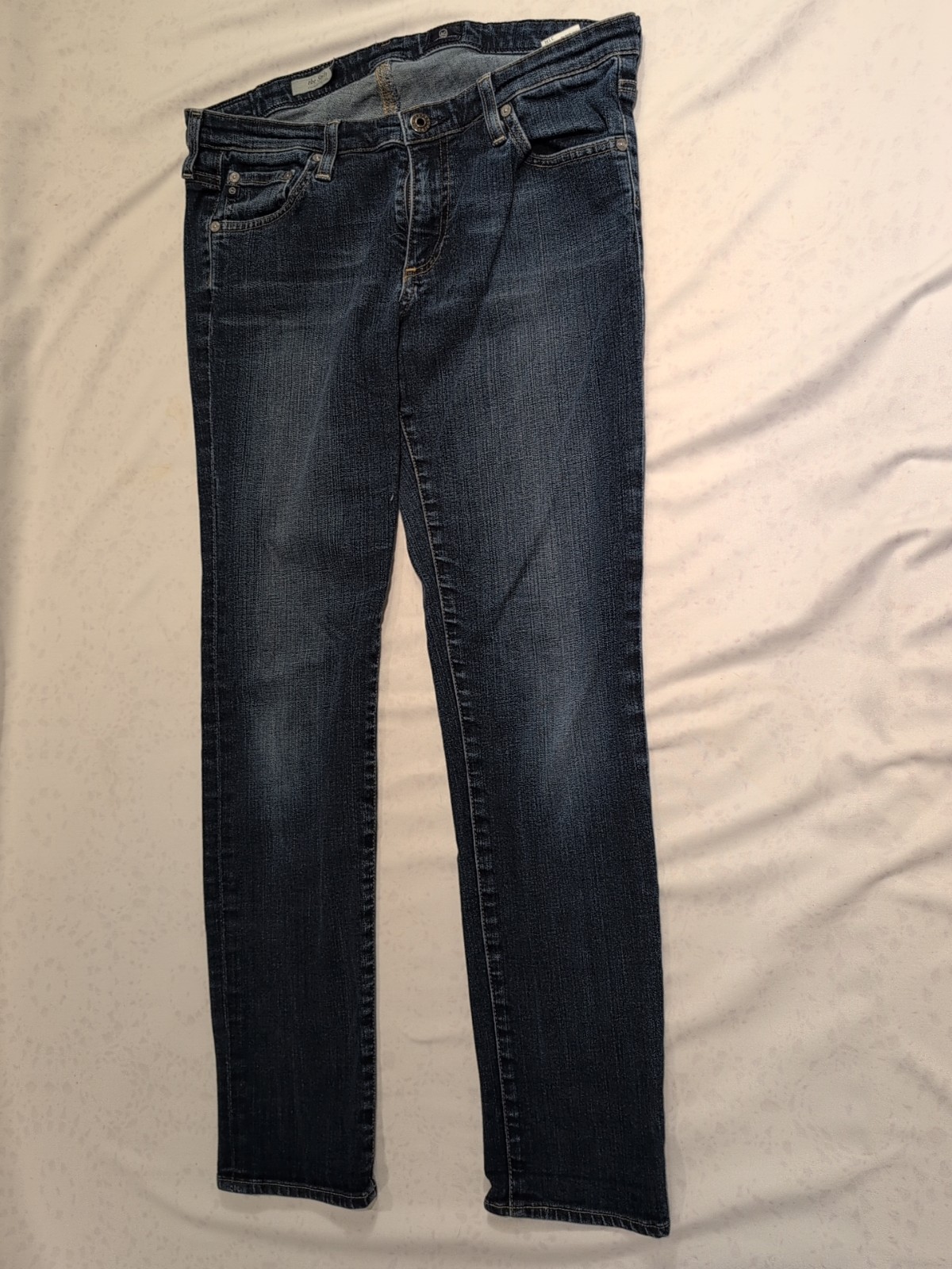 Women's Adriano Goldschmied "The Stilt Cigarette" Skinny Jeans Tg 25 Meas 27x29