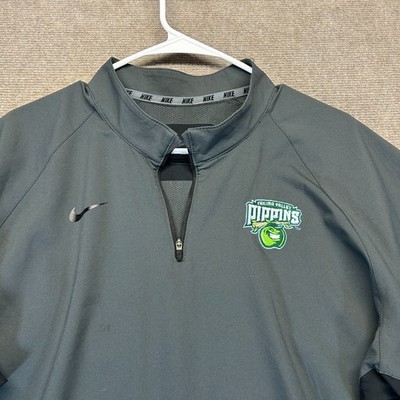 Yakima Valley Pippins 1/4 Zip Nike Men's Large Gray Pullover WCL Baseball Club