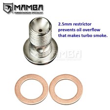Vauxhall Zafira Astra Z20LEH Z20LET Oil Restrictor Banjo Bolt VXR GSI 2.0 Turbo