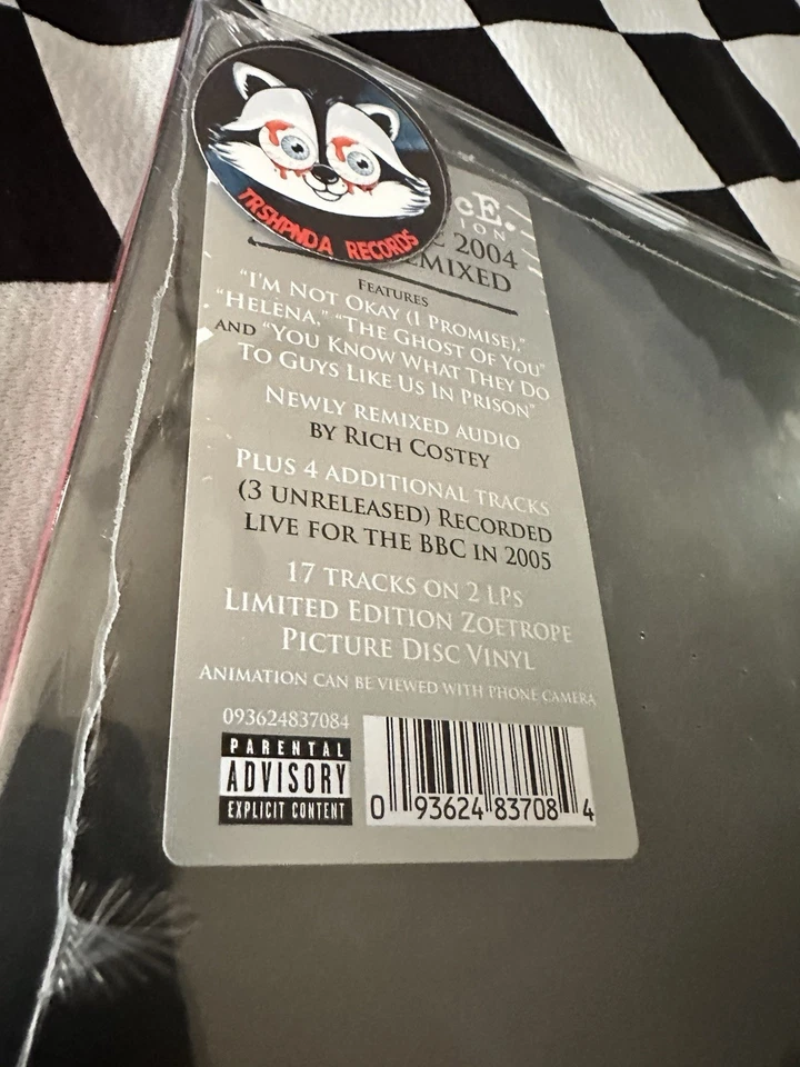 My Chemical Romance - Three Cheers For Sweet - Zoetrope Vinyl Record - Sealed Foto 2 de 4