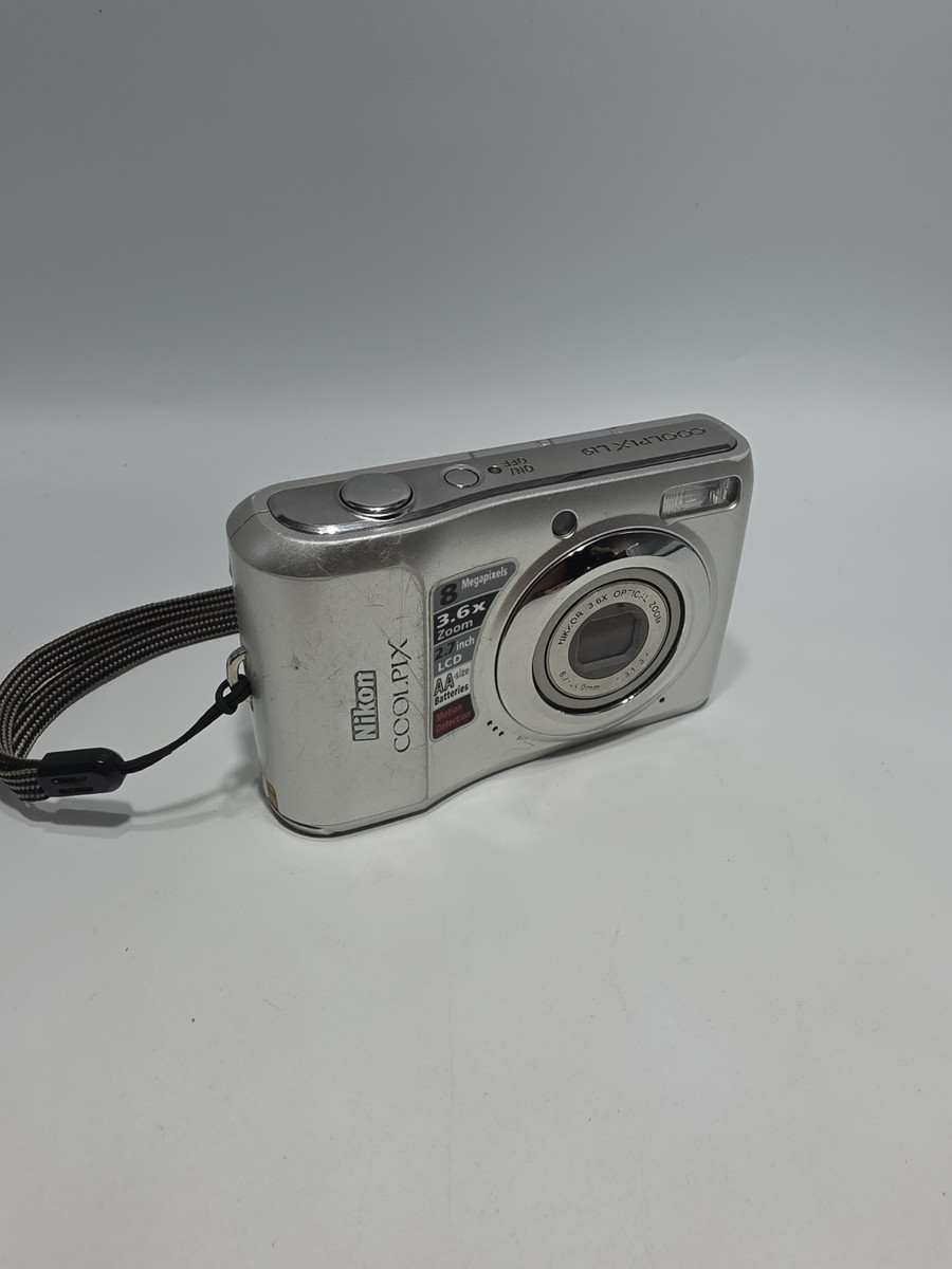 Nikon COOLPIX L19 8.0MP Digital Camera - Silver for sale online | eBay